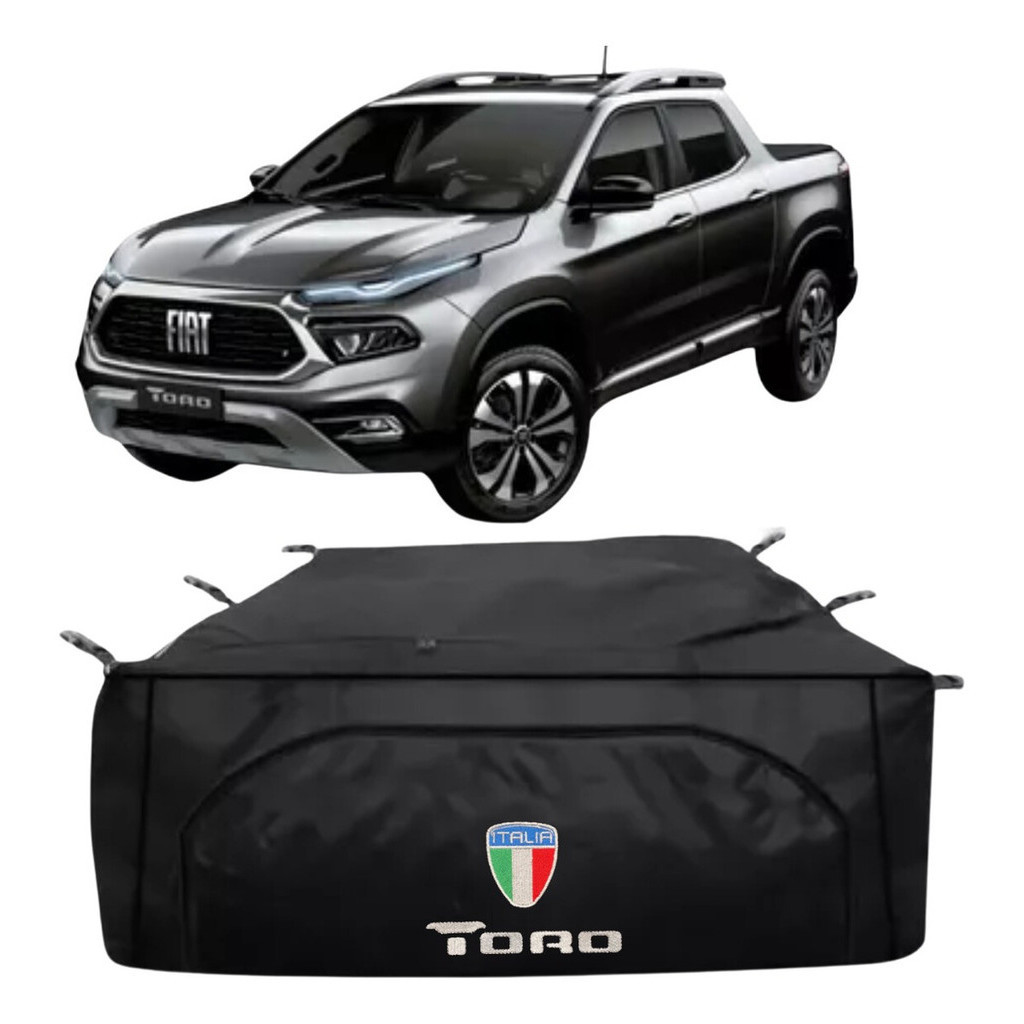 Bolsa Mala Premium 840 Litros Caçamba P/ Toro Bordado Itália