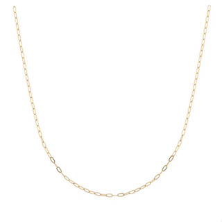 Corrente balãozinho zeta 50cm Ouro 18k