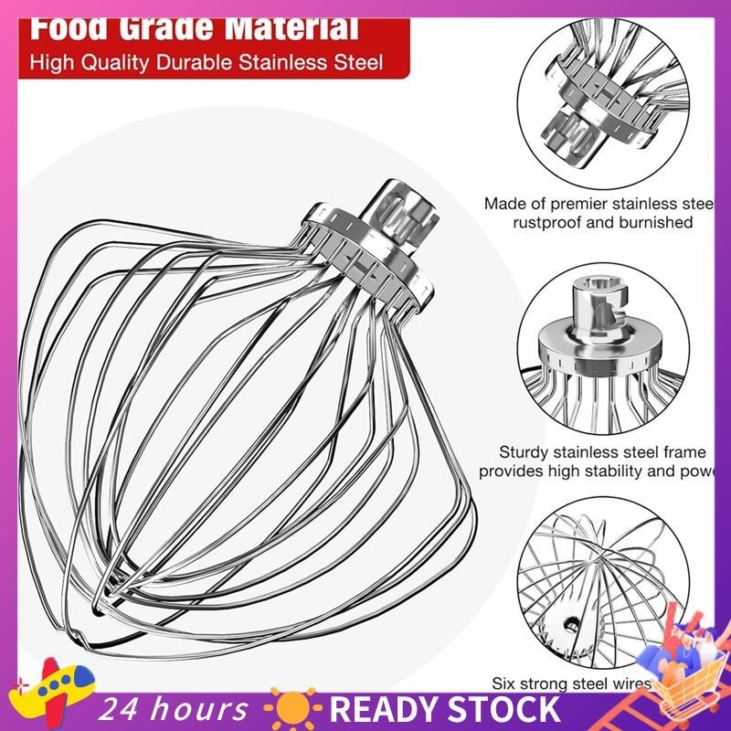 KN211WW Aço Inoxidável 11-Wire Whip Attachment for Bowl Lift Mixer 7QT Batedor De Ovo De Substituição De Tigela