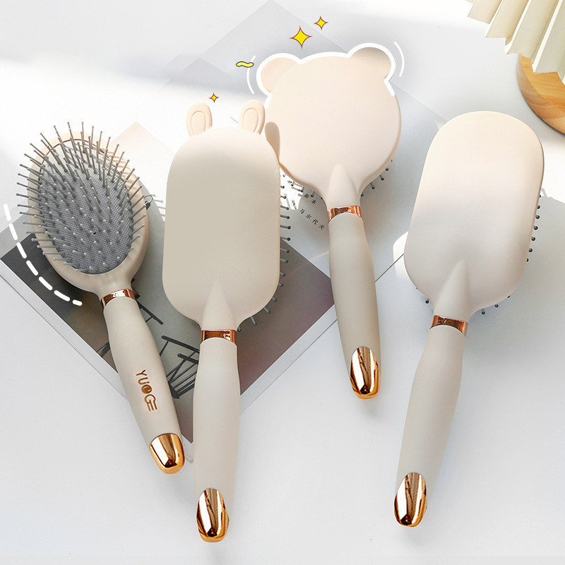 Pente De Massagem Airbag Portátil Antiestático Fofo Almofada De Ar Curling Comb Presentes De Moda Para Meninas