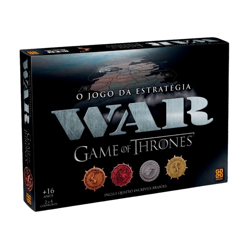 Brinquedo Infantil Jogo War Game of Thrones Grow - 04000 em Oferta na Shopee