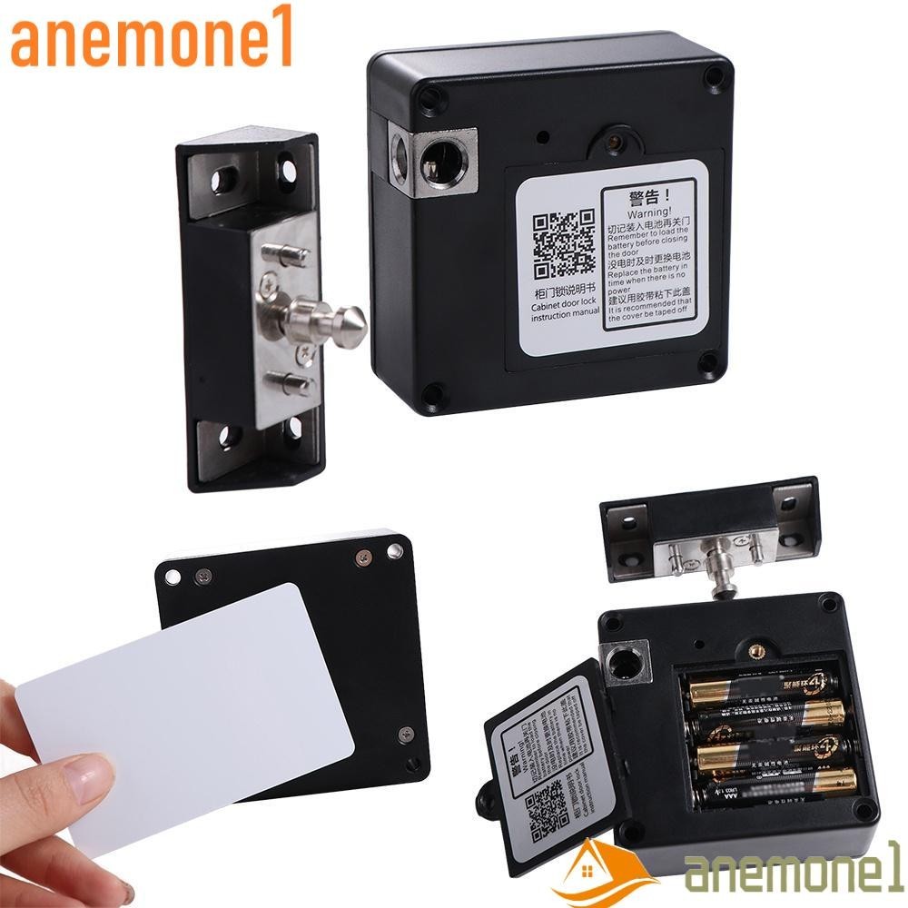 ANEMONE1 Fechadura De Gaveta Inteligente , RFID Com Cartão IC Eletrônico , Sem Furo Perfurado Invisível Escondido Fácil De Instalar Sensor Segura Para Casa