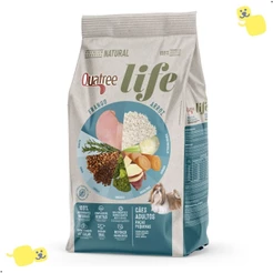 Ração Quatree Life Cães Adultos Raças Pequenas Frango Arroz 15Kg Alimento Premium Especial Cachorro