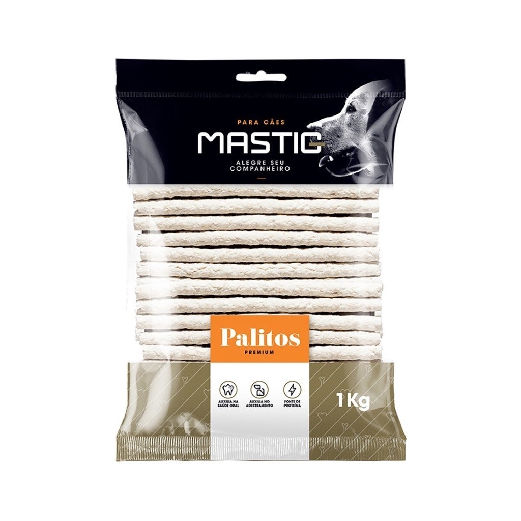 Palito Natural 8mm 1 Kg - Mastig em Oferta na Shopee