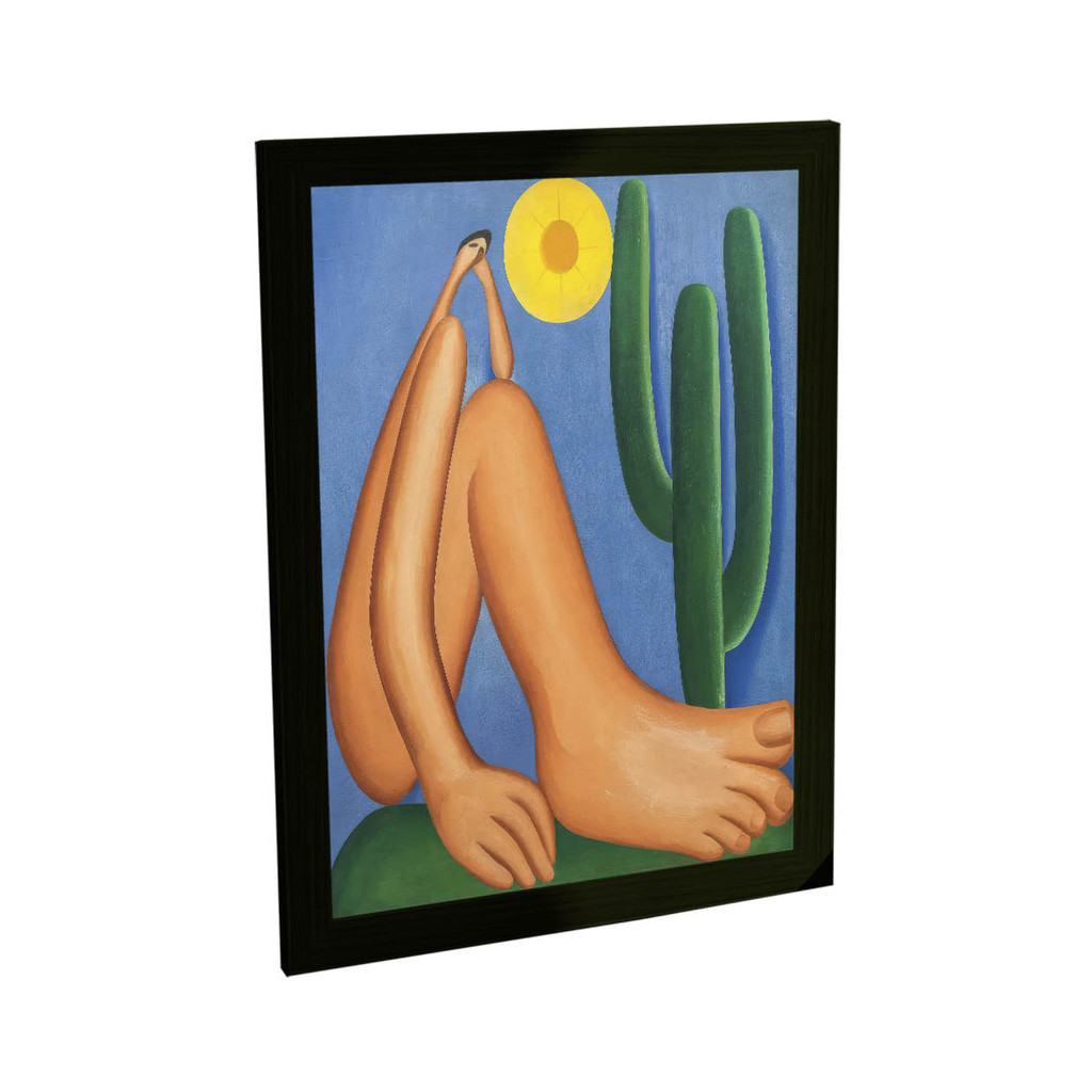 Quadro Decorativo Abaporu Tarsila Do Amaral Pintura Decoração