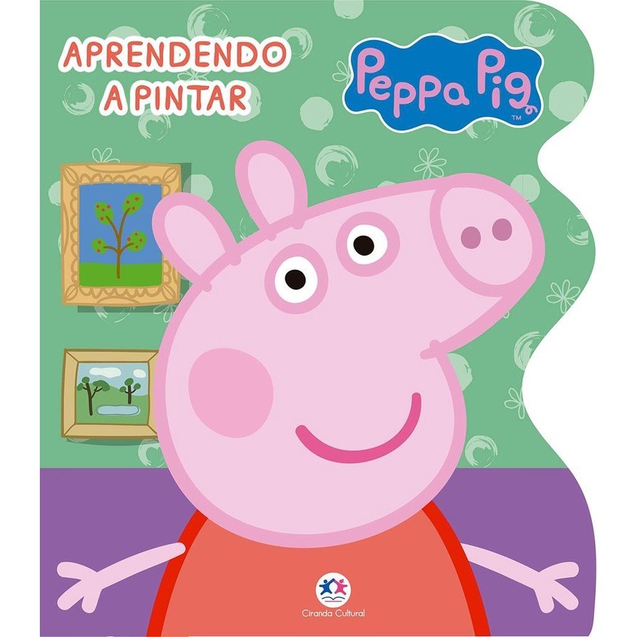 Livro Peppa Pig - Aprendendo a pintar