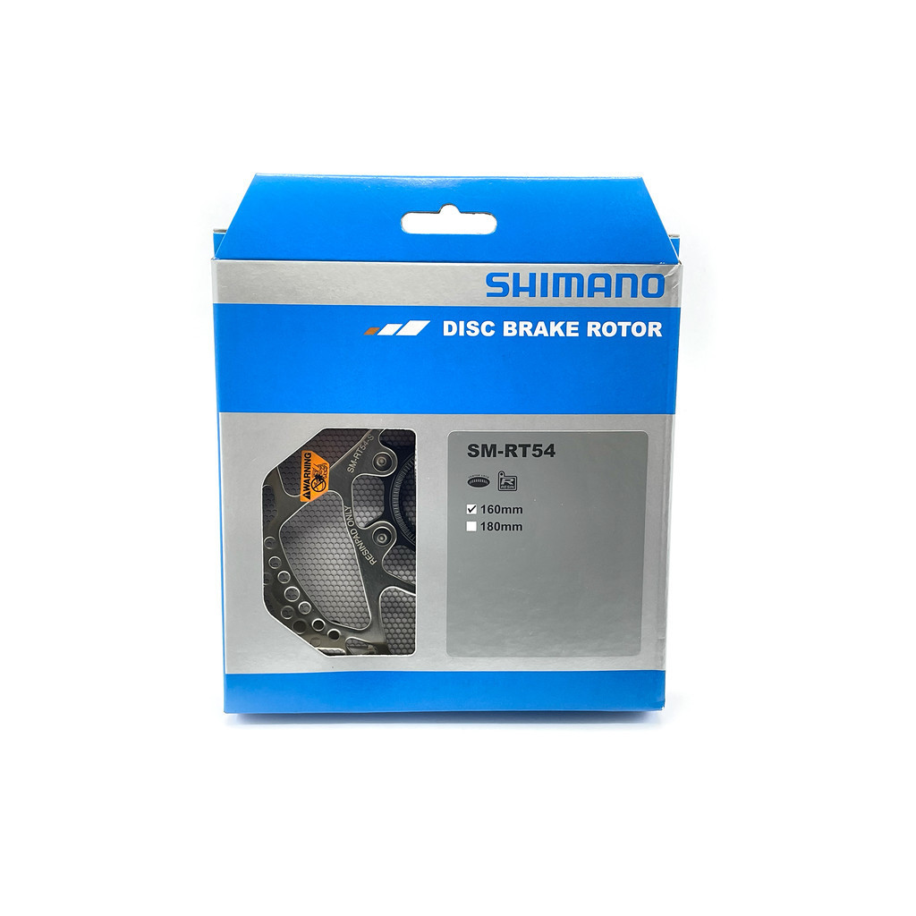 DISCO DE FREIO / ROTOR SHIMANO DEORE SM-RT54 160MM CENTER LOCK C/ PORCA em Oferta na Shopee