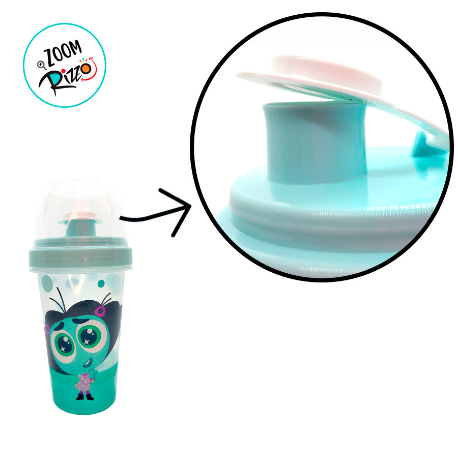 Detalhes do Mini Shakeira Divertidamente 2 - Nojinho - 320ml - 1 unidade - Plasútil - Rizzo