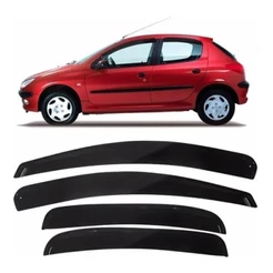 Calha De Chuva Defletor 4 Portas Peugeot 206 207 11002A