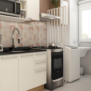 Divisoria Integrada Branco Projemob em Oferta na Shopee