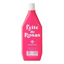 Leite De Rosas Tradicional Para O Rosto Com 310Ml