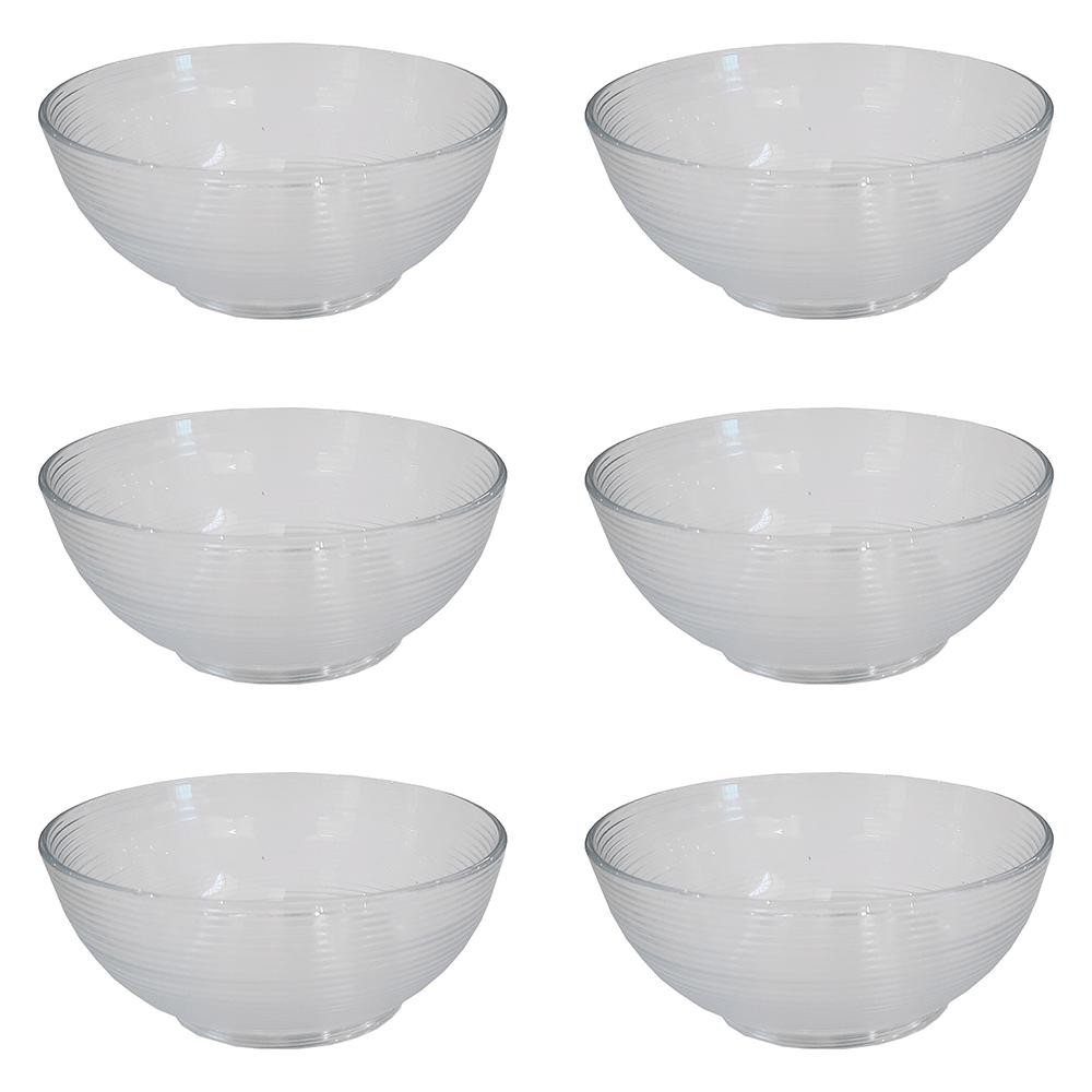 Conjunto para Sobremesa Diamante Mafra, 270ml, Vidro, 6 Peças - 9406.01