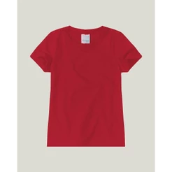 Blusa Infantil Menina Decote Redondo Em Algodão Malwee Kids
