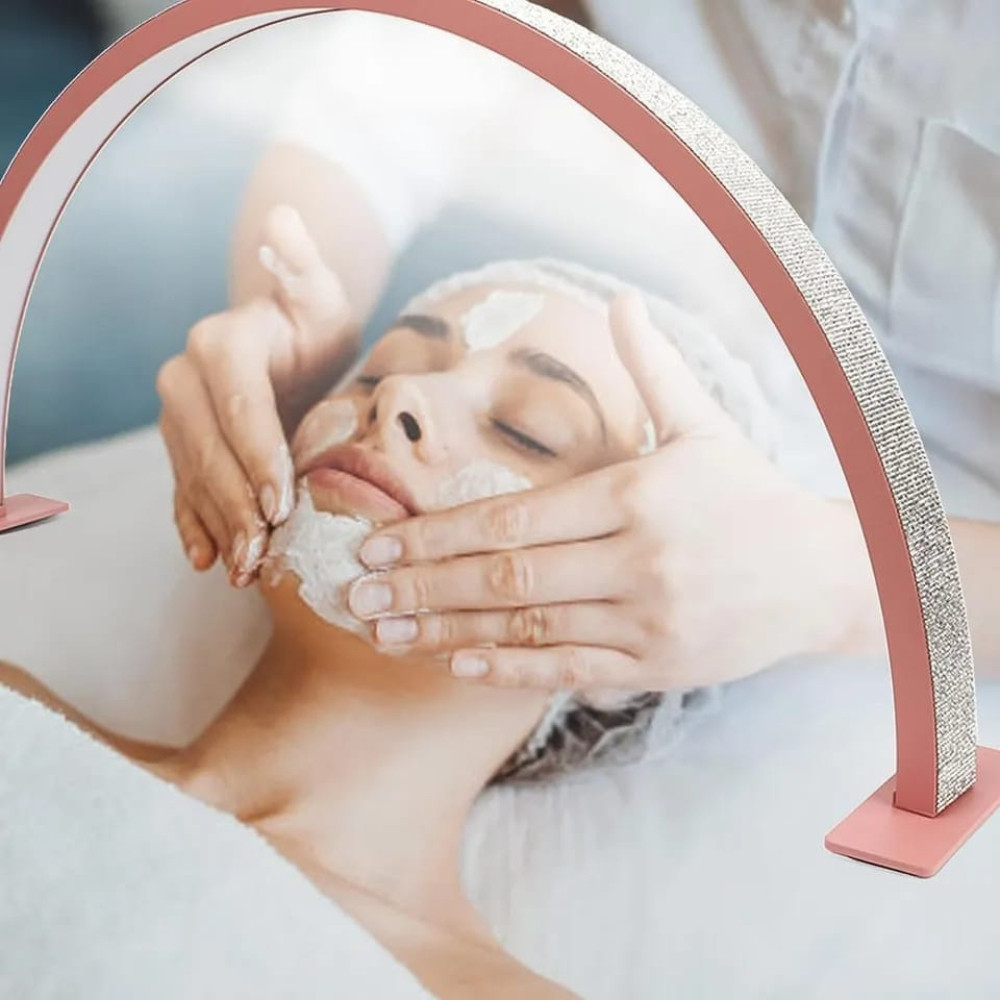 Luminária Led Meia Lua De Mesa D&Z 3 Cores Bivolt