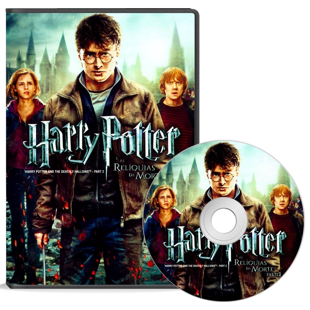 DVD Harry Potter (Vários a Escolha) - Alta Qualidade *PROMOÇÃO*