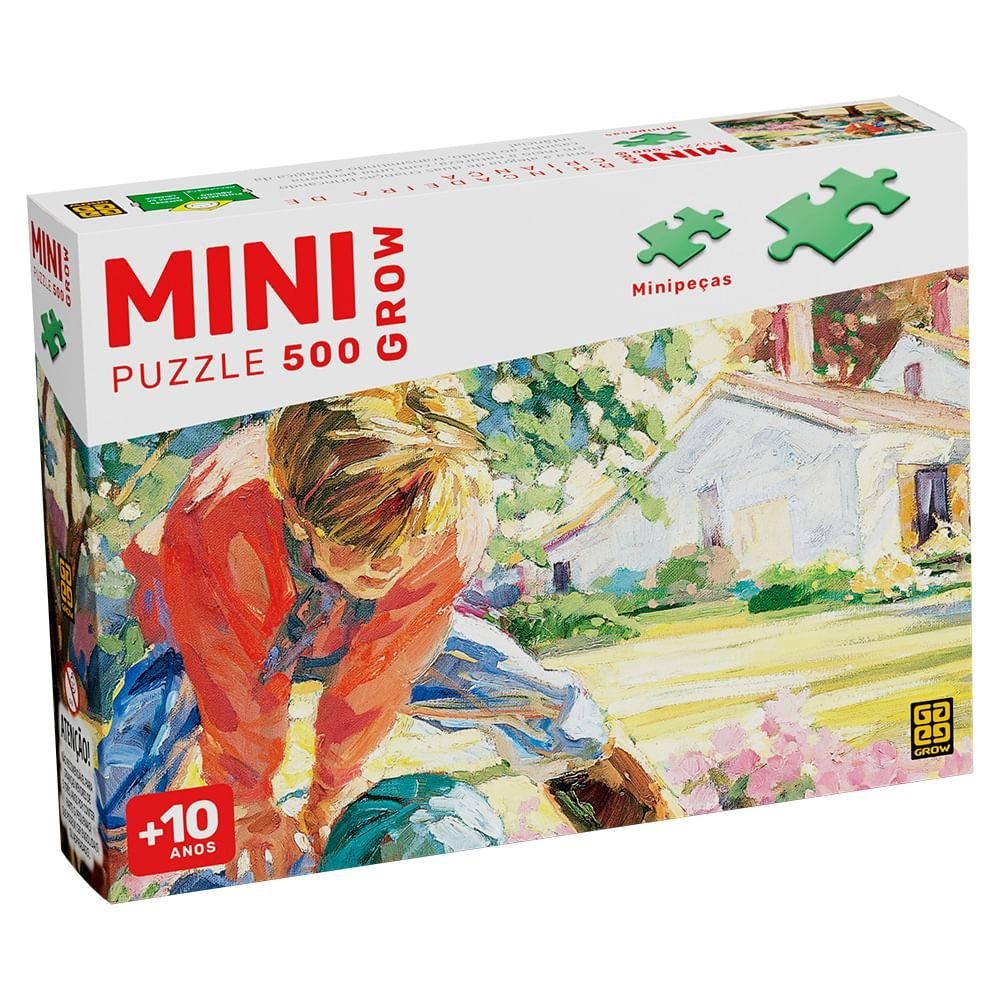Mini Puzzle 500 peças Brincadeira de Criança em Oferta na Shopee