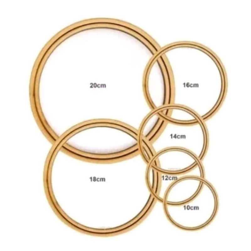 kit 7 Bastidores de 8cm á 20cm, bastidor de mdf 6mm, Moldura Bordado Crochê
