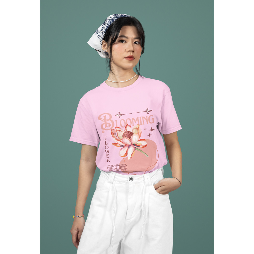 Camiseta Camisa Feminina Estampada Estilo Tendência Elegante Asthetic 100% Algodão