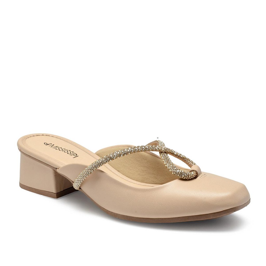 Mule Mississipi de Salto Bloco Feminina MC972