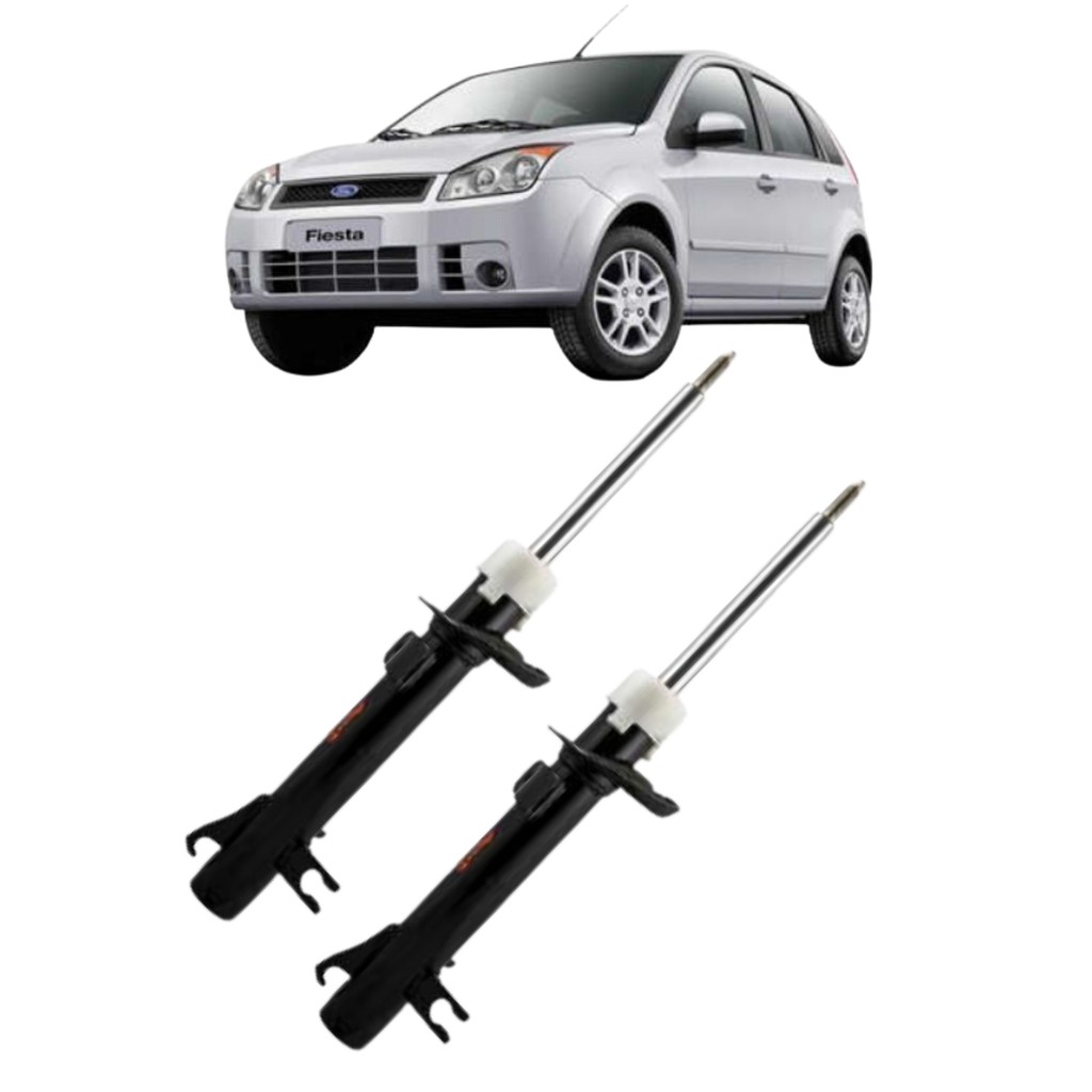 Par Amortecedor Dianteiro Esquerdo Direito Ford Fiesta 2003 2005 2007 2009 2010 2011 2012 2013 2014 em Oferta na Shopee