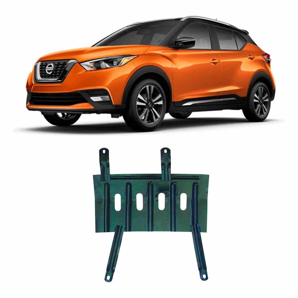 Protetor de Cárter em Aço Nissan Kicks 2017 a 2025 Protetor de Motor e Câmbio em Oferta na Shopee