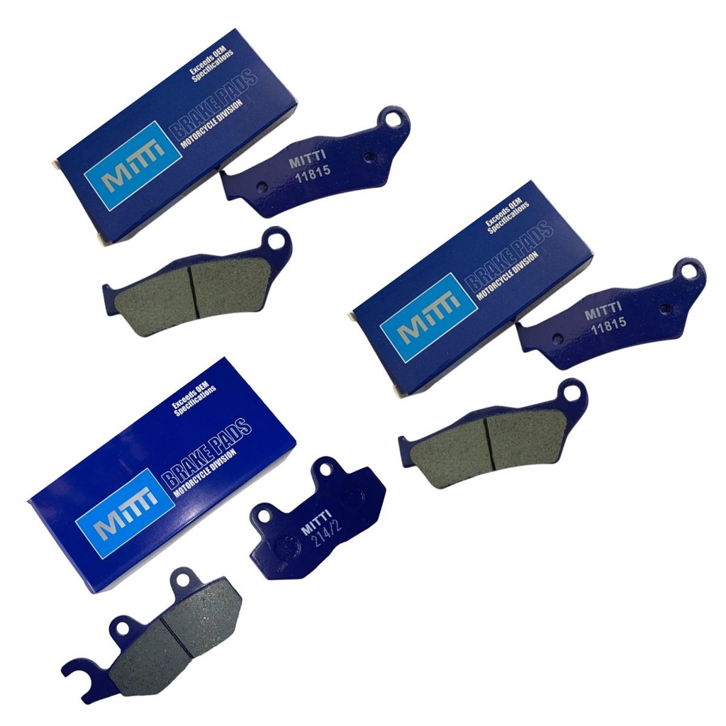 KIT PASTILHA DE FREIO TRIUMPH 1200 Bonneville T120 Black ano 2021 2022 2023 2024