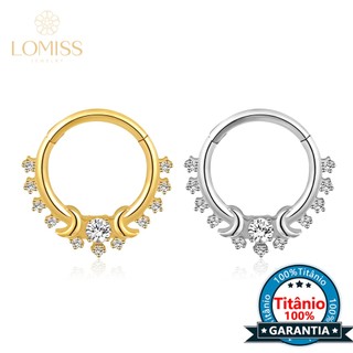 Piercing Argola Titânio Helix Septril Rook Conch Segmento Articulado Luas E Zircônia em Oferta na Shopee