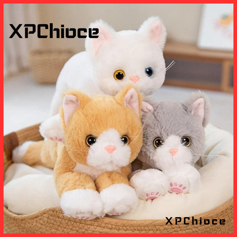 Travesseiro De Pelúcia Gato , PP Brinquedo Simulado De Algodão , Boneca 53cm Crianças Recheada em Oferta na Shopee