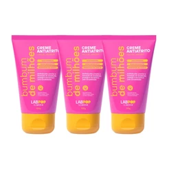 Kit 3 Creme Antiatrito Bumbum De Milhões Labpop Labotrat