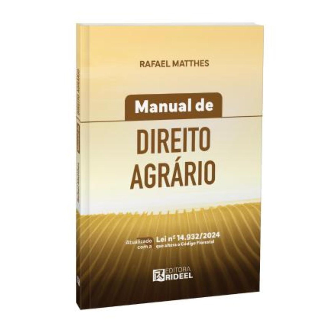 Manual de Direito Agrário em Oferta na Shopee