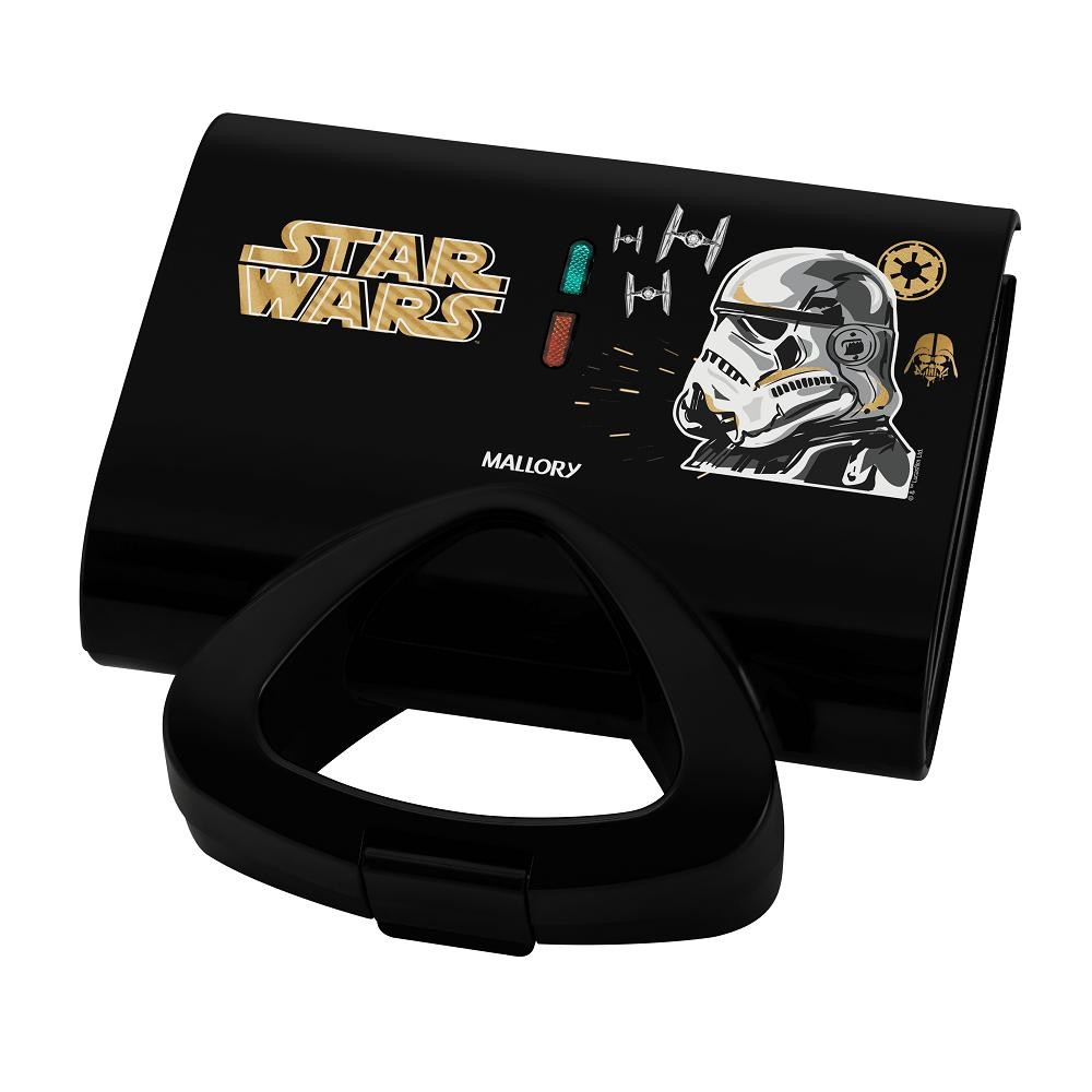 Sanduicheira Mallory Star Wars Empire Plates Preto - 220V
