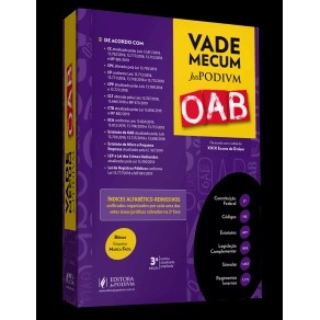 VADE MECUM JUSPODIVM 2019 OAB autor jusPODIVM