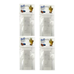 Kit 4 Filtros Refil Fonte Bebedouro para cães e gatos Gatos - Furacão Pet