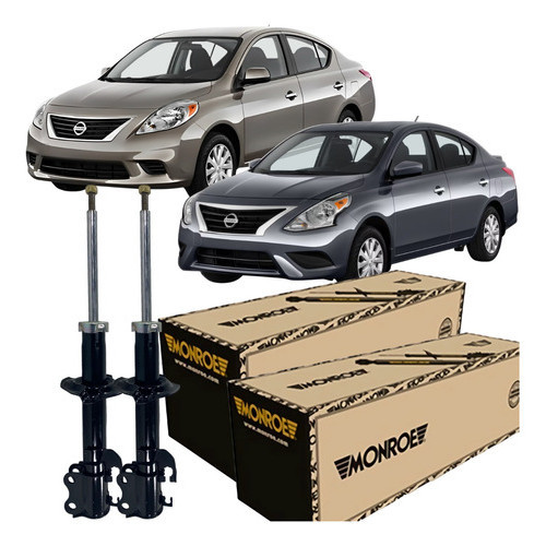 Par Amortecedor Dianteiro Original Versa 1.6 16v 2016 2020