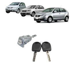 Cilindro Porta Dianteira Esquerda C Chave Polo Sedan 2003 A 2009