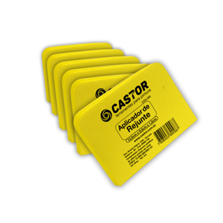 Kit 6 Aplicadores de Rejunte EVA 13,5x9,5x1,2cm - Castor em Oferta na Shopee