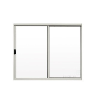 Janela de Alumínio de Correr 100x100cm 2 Folhas Hale Esquadrias Branco em Oferta na Shopee