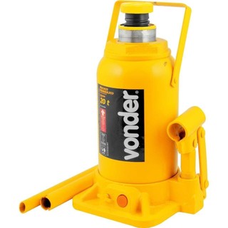 Macaco Hidráulico tipo Garrafa Amarelo 20 Toneladas Vonder em Oferta na Shopee