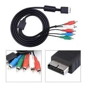 Cabo Av Video Componente Para Ps2 Ps3