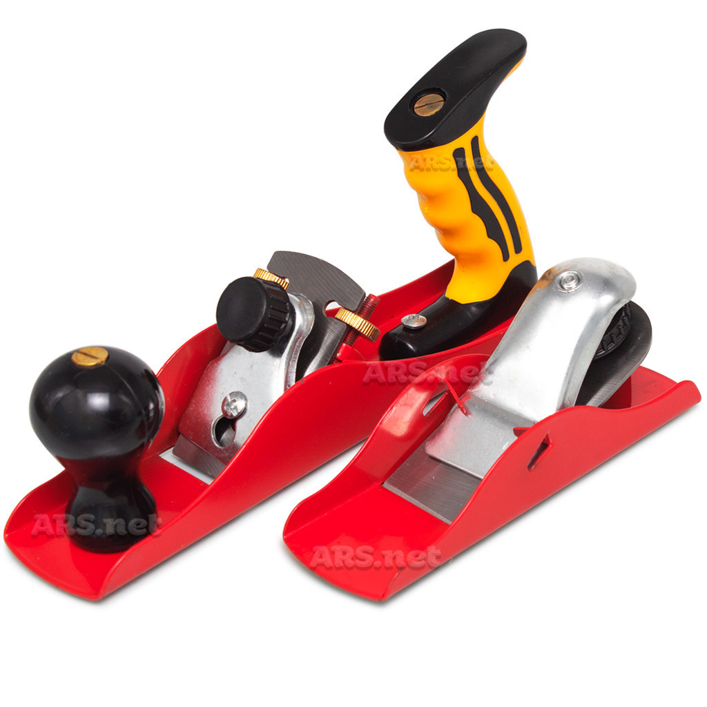 Kit Jogo de Plainas para Madeira 2 Peças 6,5" e 9,5" Profissional Acabamento Preciso