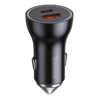 Baseus Carregador Veicular Usb-A + Usb-C Turbo 60w para iPhone Android Original Anatel Garantia em Oferta na Shopee