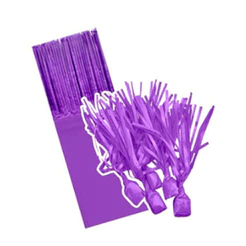 Papel para Bala de Coco - 8,5 x 21,5 cm - Roxo - 48 unidades - CampFestas - Rizzo