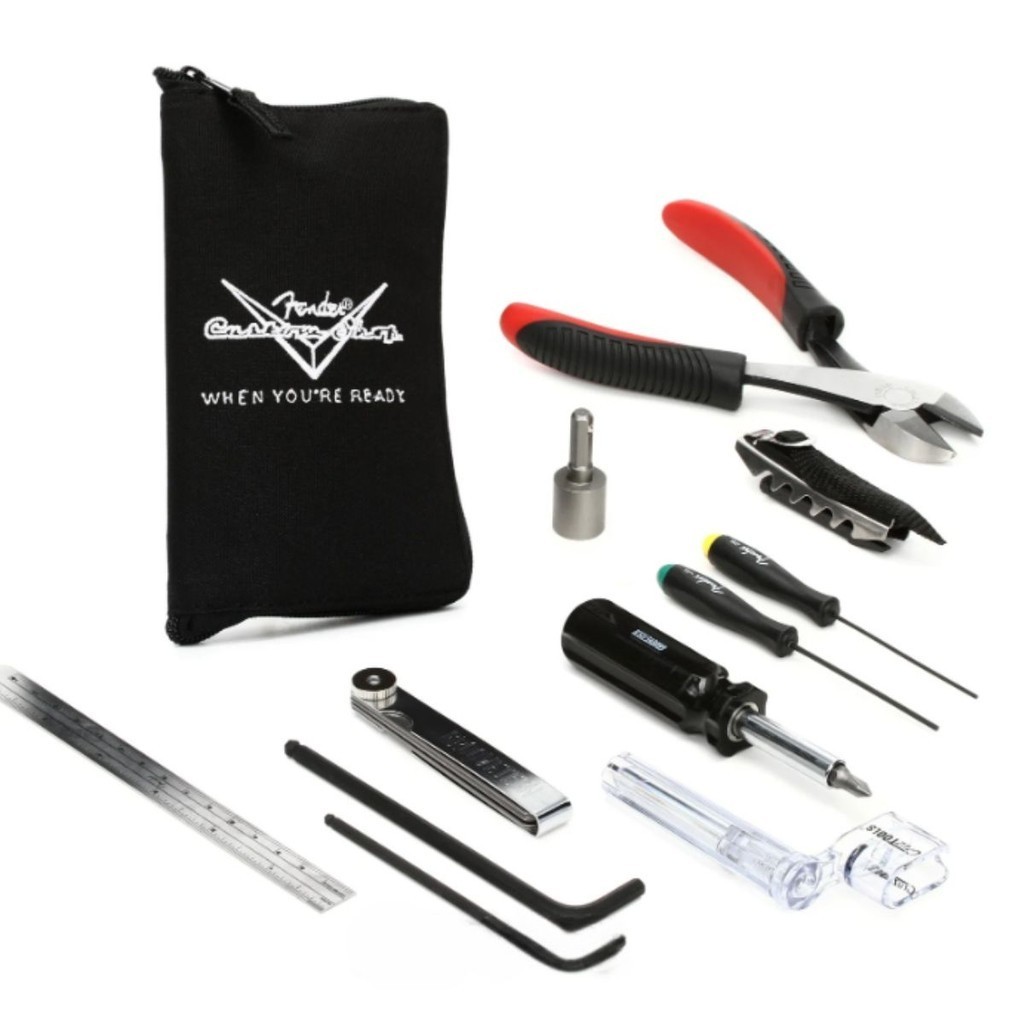 Kit de Ferramentas Fender para Luthier Custom Shop Tool Kit