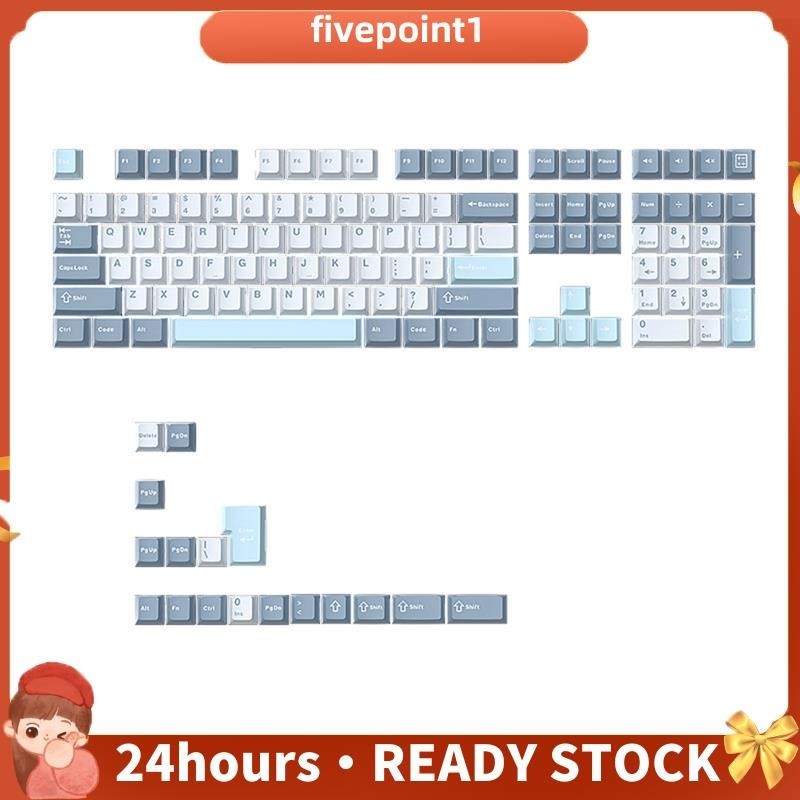 125 Chaves PBT Conjunto De Disparo Duplo Altura De Cereja Para Teclado De Jogo Mecânico MX Substituição De Tipo A