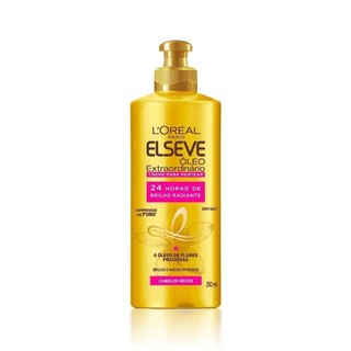Creme para Pentear Elseve Oleo Extraordinario 250ml em Oferta na Shopee