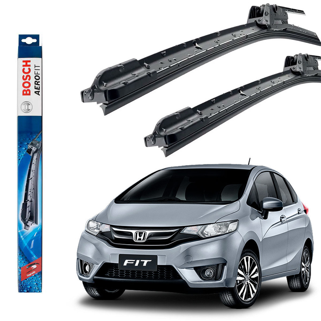 Kit de Palheta Dianteira Fit 2015 A 2017 Original Bosch em Oferta na Shopee
