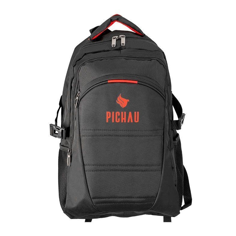 Mochila Pichau Asterion, Preto e Vermelho, PG-ASTE-BK01 - Men Bags