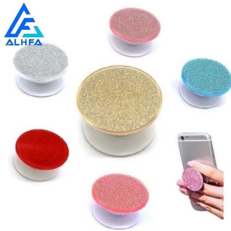 Mini suporte para celular glitter Portátil Pronta Entrega em Oferta na Shopee