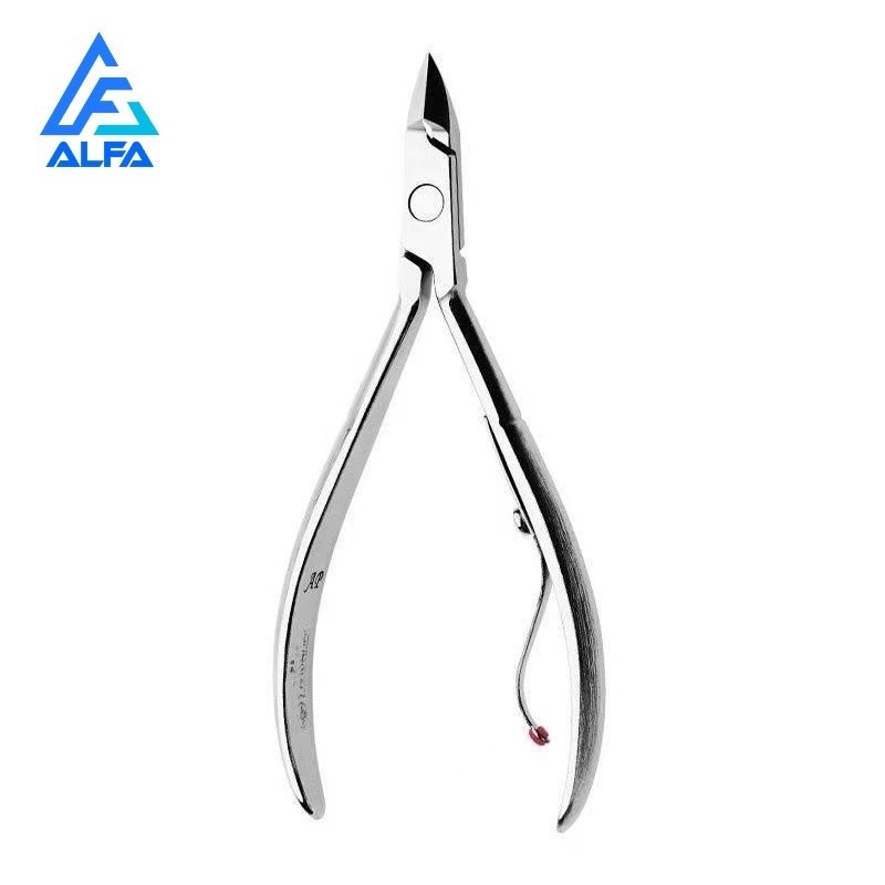 Kit com 12 Alicate de Aço Inoxidável Cortador de Unhas Ferramenta de Manicure