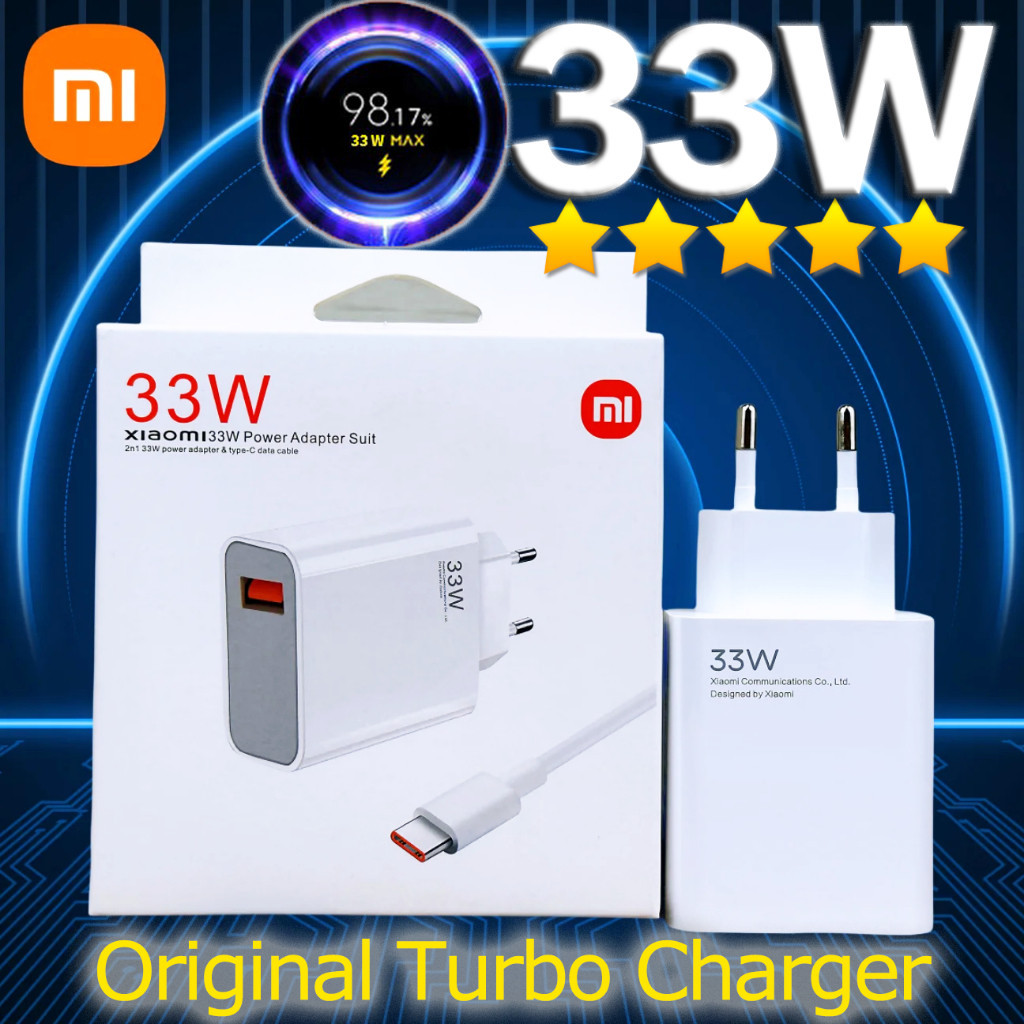 Carregador Turbo Para Xiaomi 33w Carga Rápida Cabo 6A Tipo C POCO X5 X3 Pro F3 M3 Redmi Nota 9 10 11 12 11s Telefone